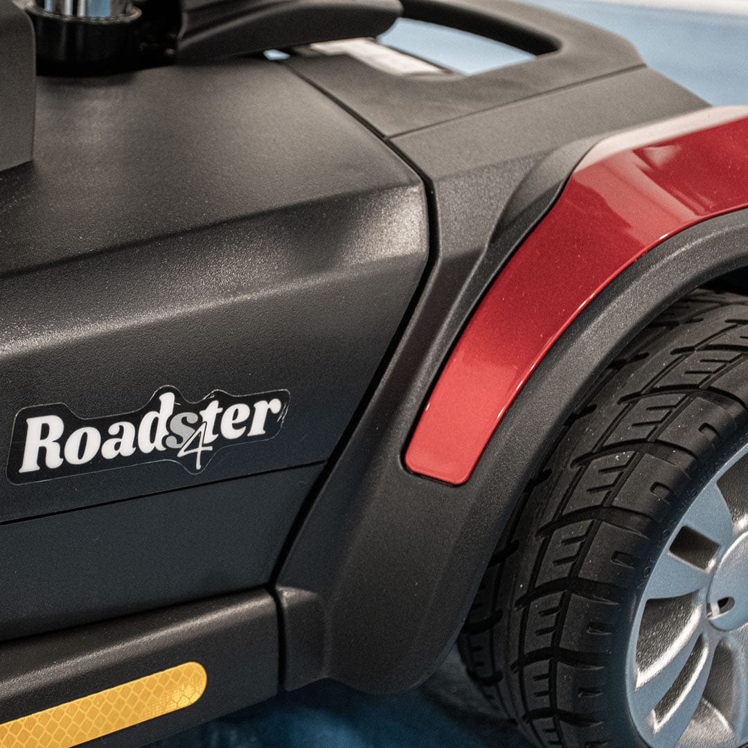 Merits Health Roadster S4, Lightweight Travel, 4-Wheel Mobility Scooter